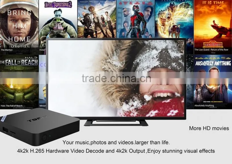 Vensmile Mini M8S Quad Core Amlogic S905 With Android5.1 System 2G,8G S905 tv box S905