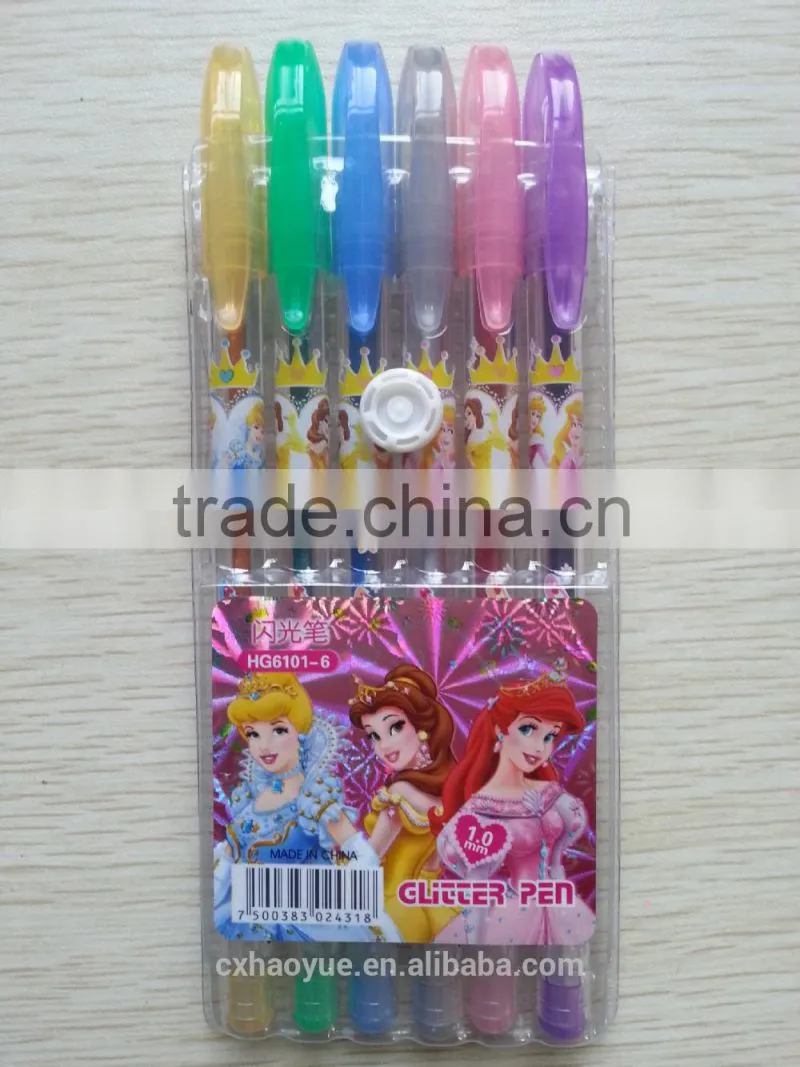 BP style fruit scent 16 colors glitter gel pen