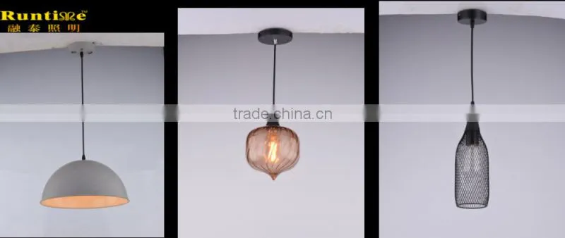 Decorative Simple Acrylic Pendant Lamp Led Ceiling Light RT3009-4