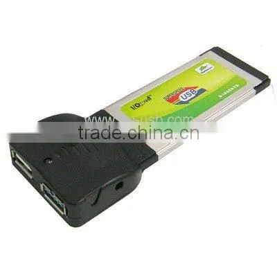 USB 2.0 + USB 3.0 Port Express Card