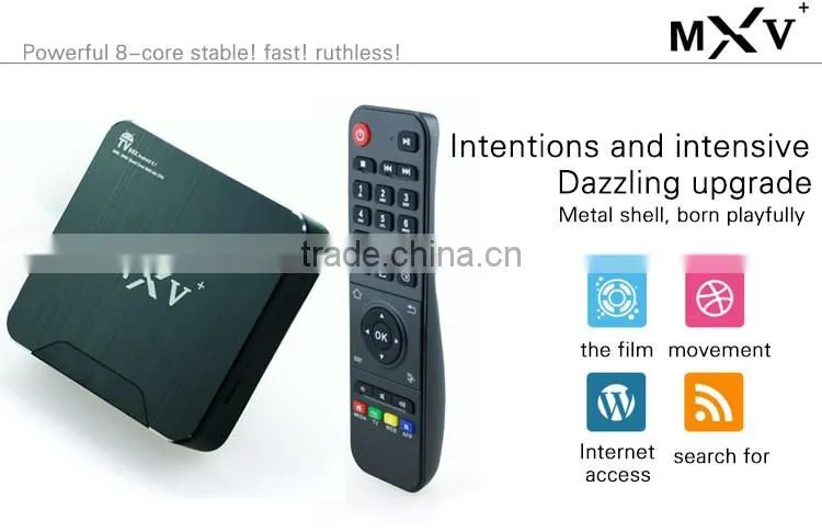 DHL Free Google Android 5.0 Amlogic S905 Quad Core Android TV Box , OTT TV Box ,iLepo Android TV Box