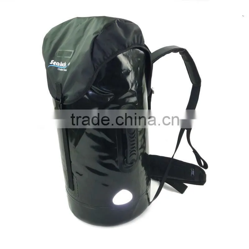 waterproof rope bag for rock climbing, caving