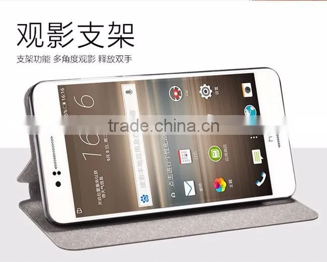 High Quality MOFI Rui Series Slim Flip Stent Phone Stand Original PU Leather Case Cover For HTC Desire 728 5.5inch TB-0125