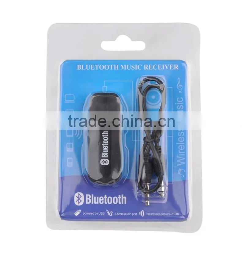 Mini Wireless 3.5mm Bluetooth Audio Receiver for Music Players