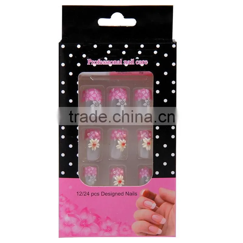 Artificial Nails/Nail tips with colorful printing