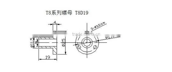 reprap nema17 stepper motor, 2-phase screw motor for reprap industry 61 Oz-in/ 48mm/1.68A CNC stepper motor