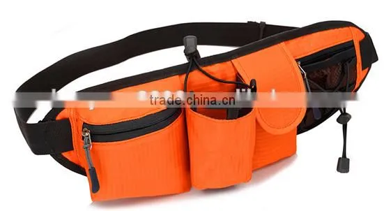 Unisex Sport Waist Bag with Water Bottle Holder Running Bum Bag Waist Pack for Men Women Fanny Pack Belt Bag Cycling Camping