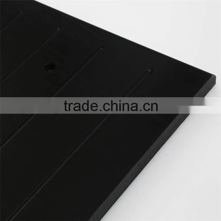 Engineering plastic supply cnc machined HMWPE PE-HMW polyethylene pe strip sheet rail