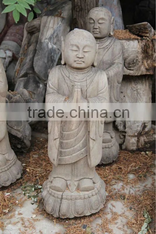 Chinese antique wooden buddha
