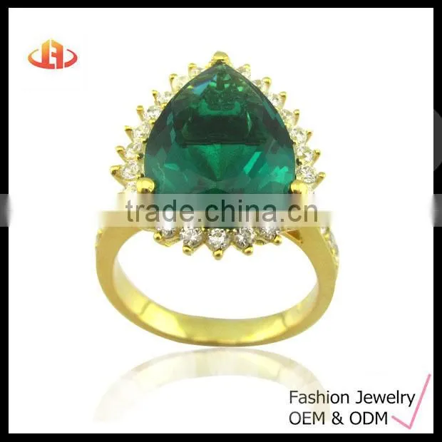 14K Gold Plated High Polished 925 Sterling Silver Ring