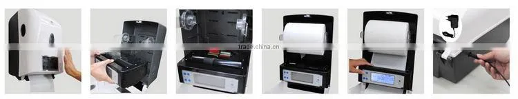 NJ-CD-8488A LCD Display Automatic Toilet Paper Dispenser
