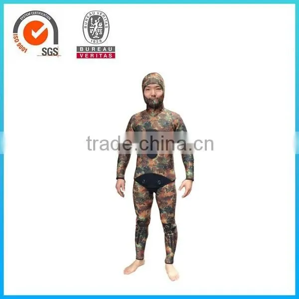 Camouflage Neoprene Spearfishing Wetsuits