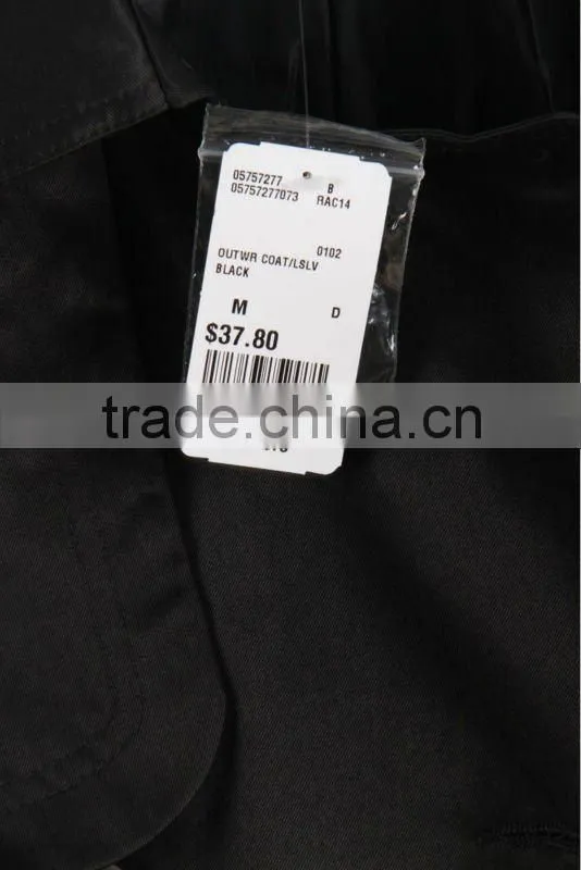 Casual ladies long wind coat /jacket windbreak SO