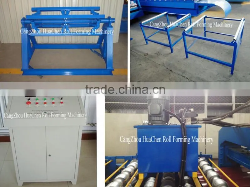 CNC Corrugated Profile Zinc Roofing Roll Forming Machine China Supplier