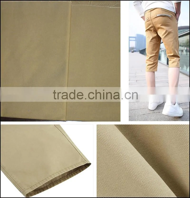 Supply 65% Polyester 35% Cotton Khaki Twill Fabric for Pants