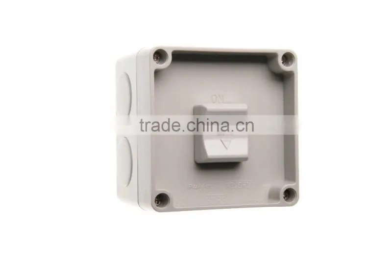 weatherproof single switch 250V