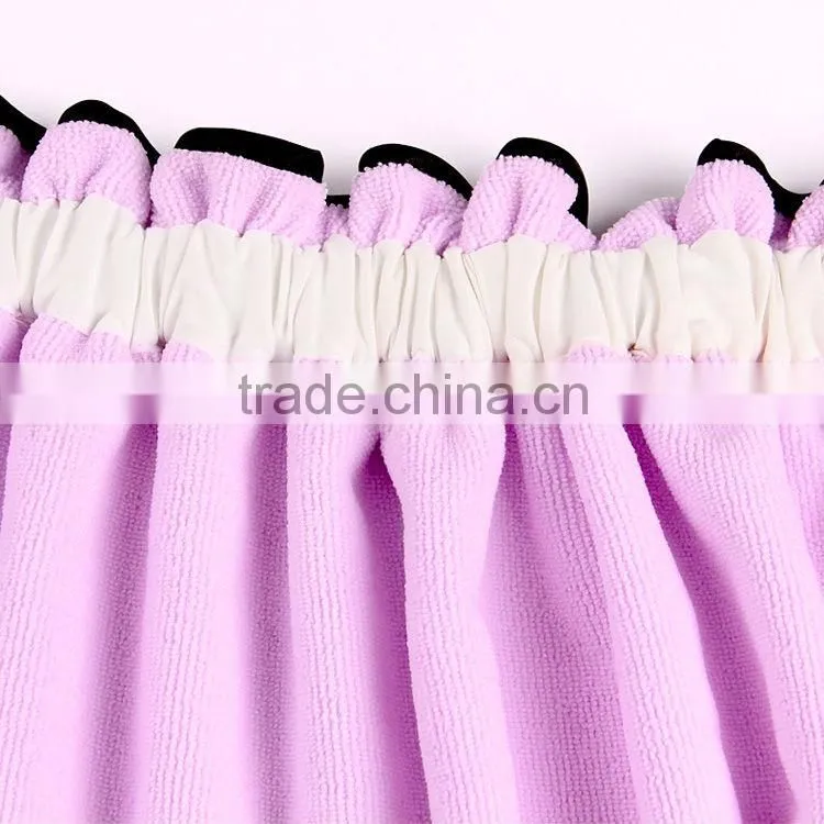 promotional stylish microfiber women bathrobes