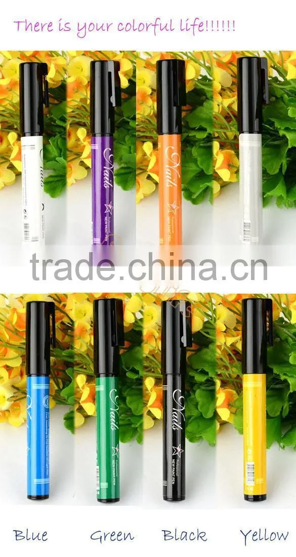 2014 New Design Pro Nail Art Pen acrylic paint pen