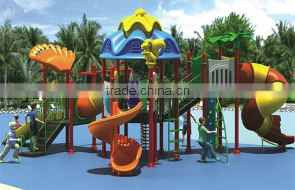 commercial plastic playground tube slide