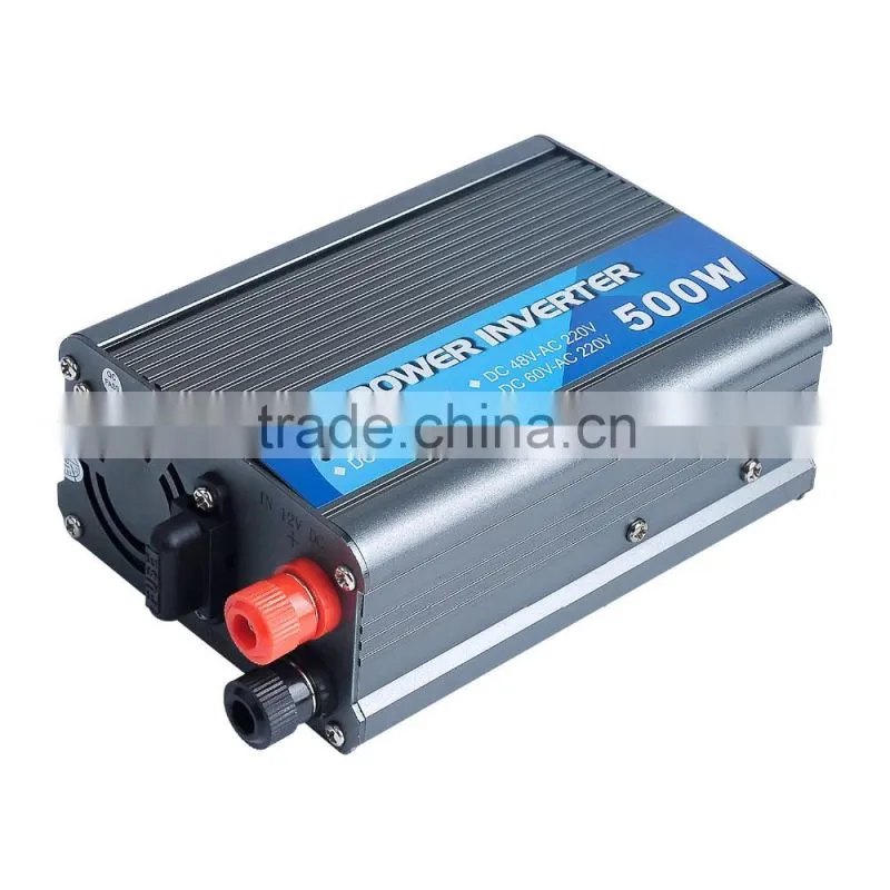 China Factory Dropship 500W Power Inverter 12V DC to 220V Power Supply Frequence Inverter