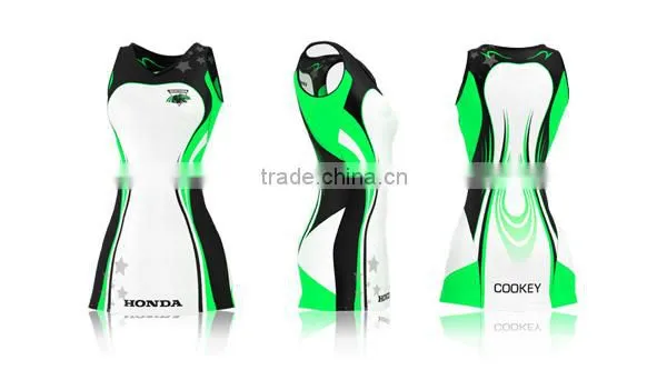 Best design netball a-line dress for club and school team