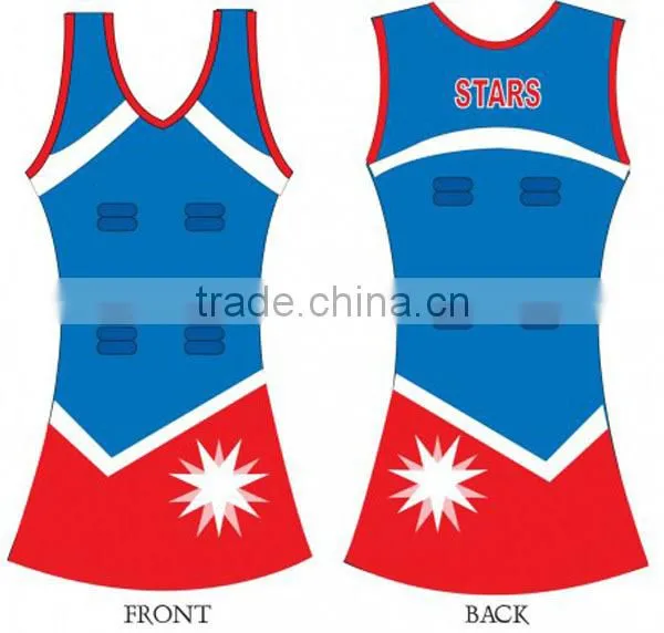 New design netball dress for high school team