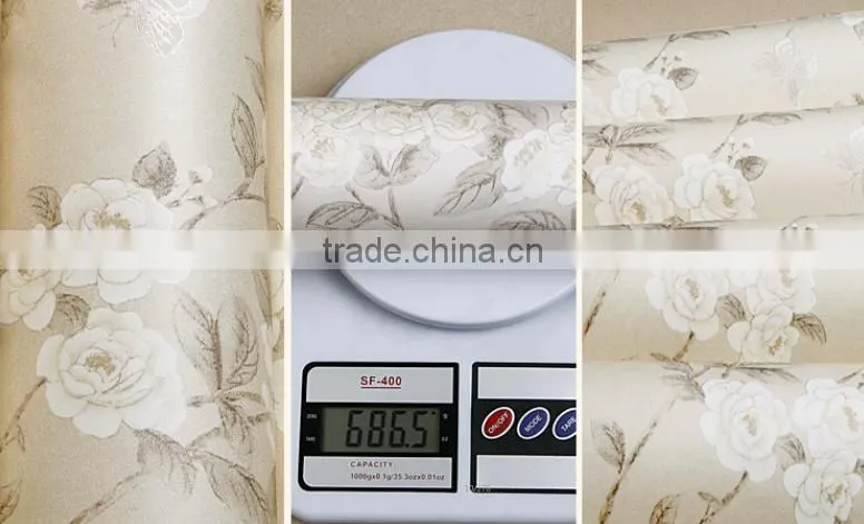 cheap price beautiful country wallpaper for house decoration
