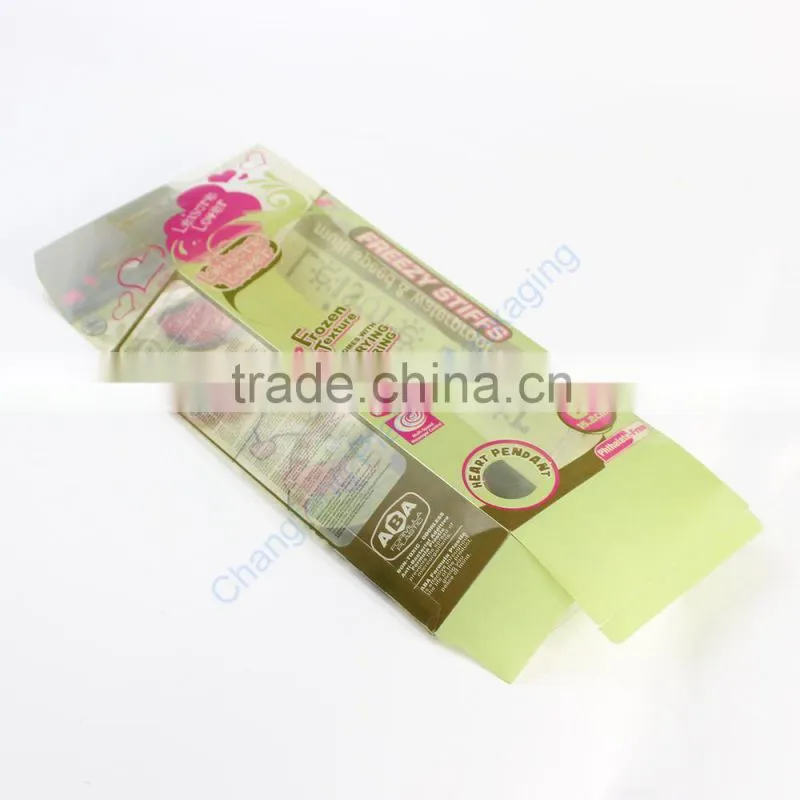 Environmental Transparent Plastic Packaging for Sex Toy