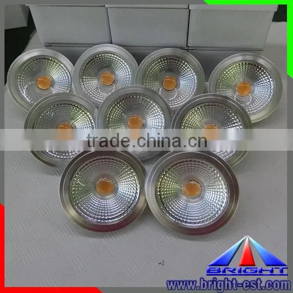 12w ar111 led downlight, factory COB led down light