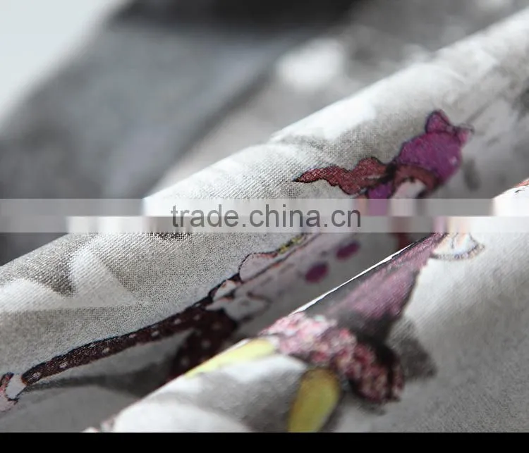 Literary style restoring ancient ways of cotton print little girl of OEM t-shirts in London