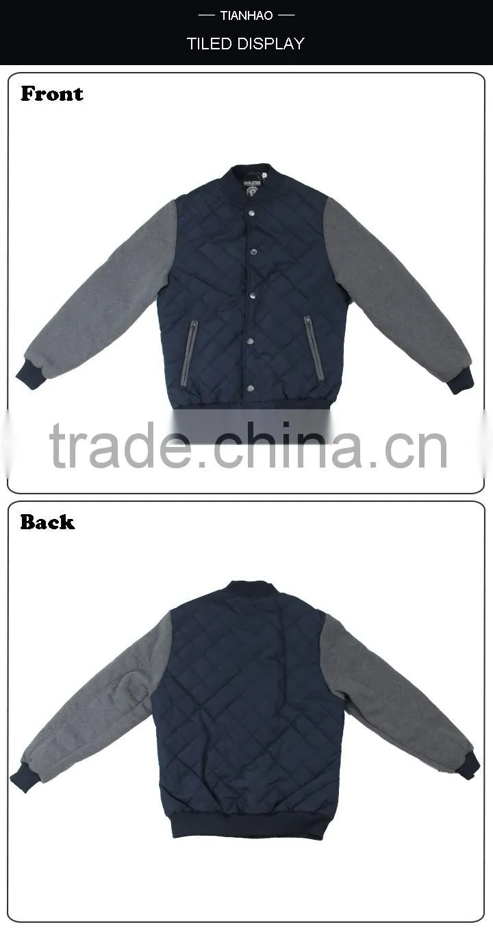 TH-RK003 Dress Fashion Joint Streetwear Winter Baseball Uniform Bomber Jacket