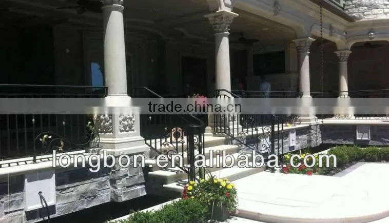 Top-selling outdoor wrought iron railings grill design