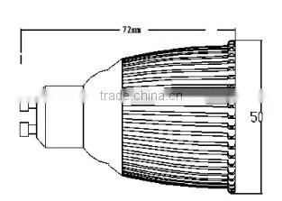 2700k led spotlight gu10 6w wholesale camping supplies new 2014