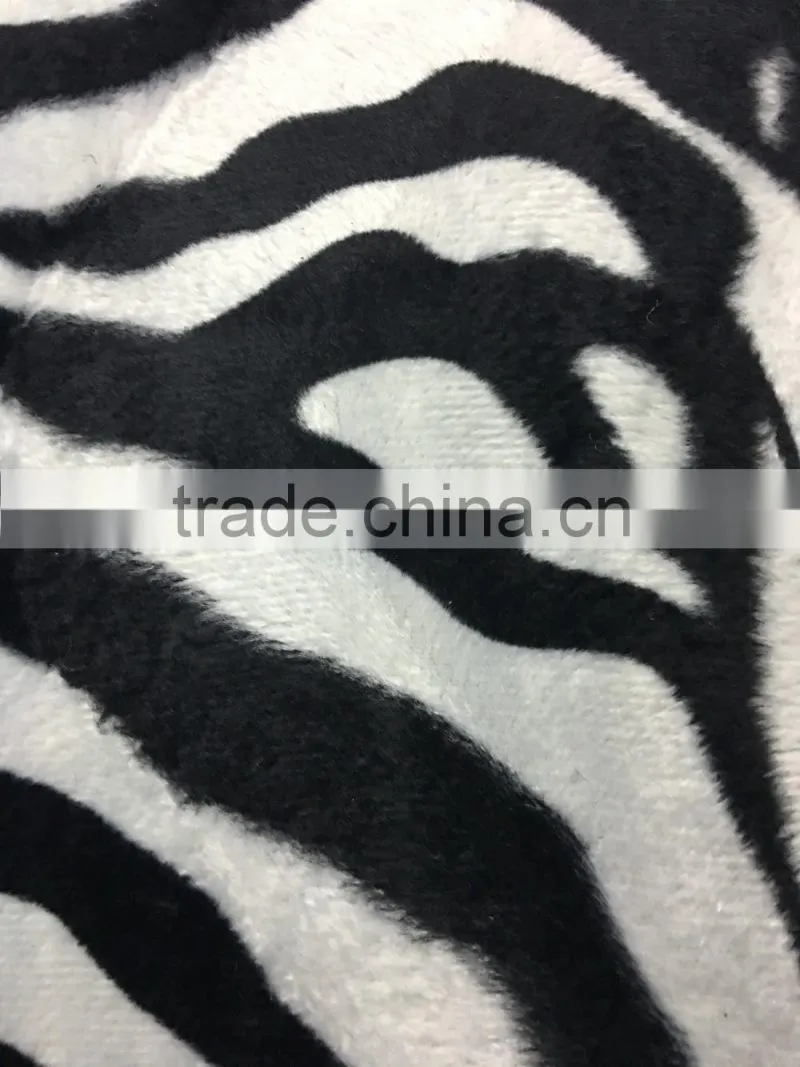 universal size 4 pieces full set zebra carpet car mat wholesale