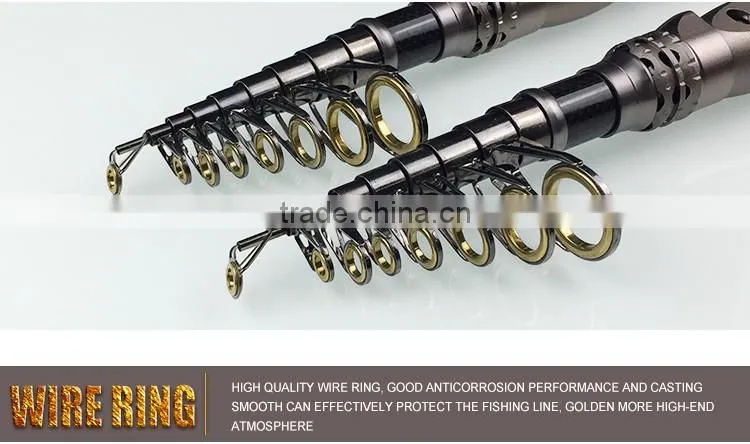 Spin Spinning Rod and Reel Combos Carbon Telescopic Fishing Rod with Reel Combo Sea Saltwater Freshwater Kit Fishing Rod Kit