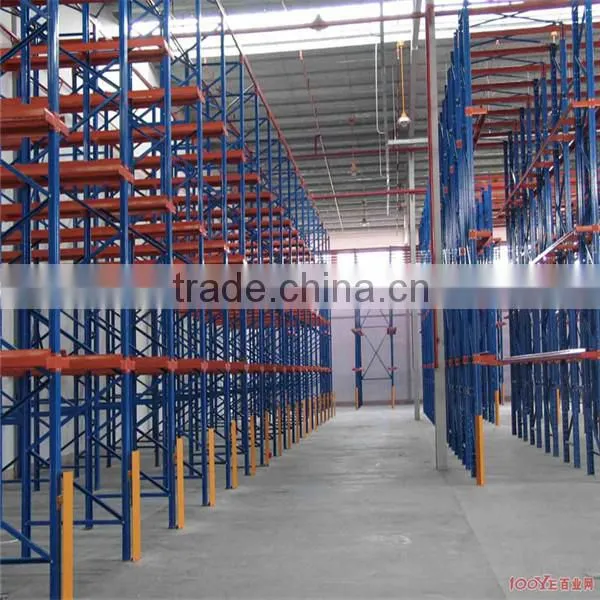 Drive-In Racking, high volume storage of block stacking