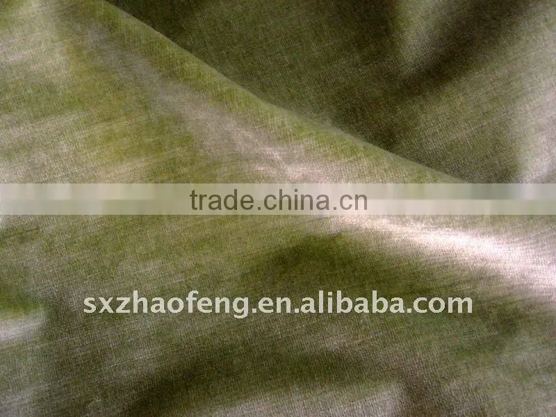 rayon flashing upholstery velvet fabric supplier