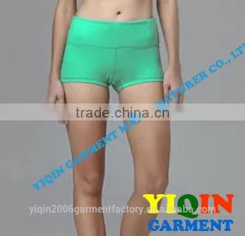 Four way stretch women yoga Shorts
