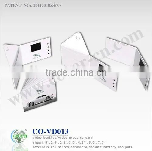 Adertising video booklet/Fashion,promotional products
