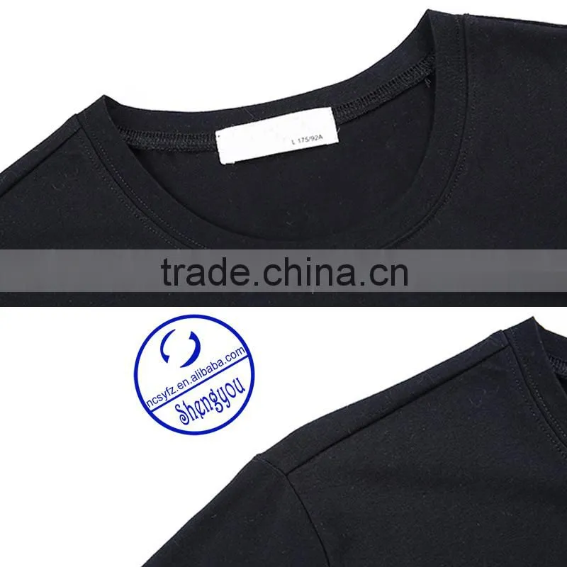 Custom fashion design high quality mens printed t-shirt