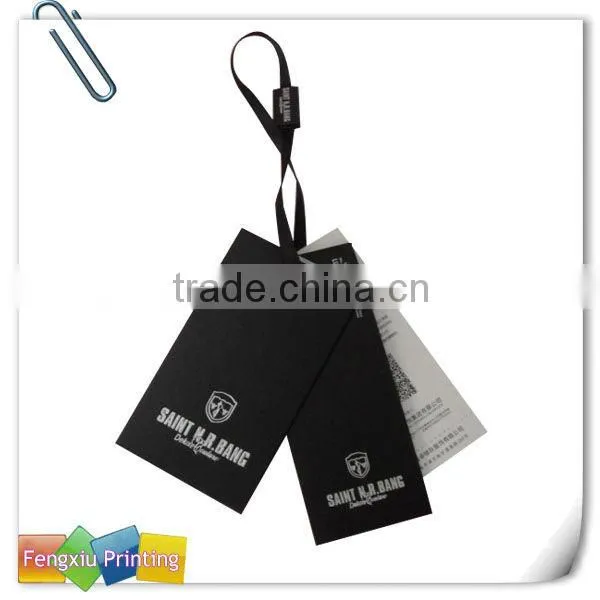Clothing Paper Hangtag,Kraft label hang tag,Custom Paper Garment Tag