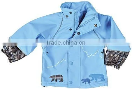 Kids rain jacket