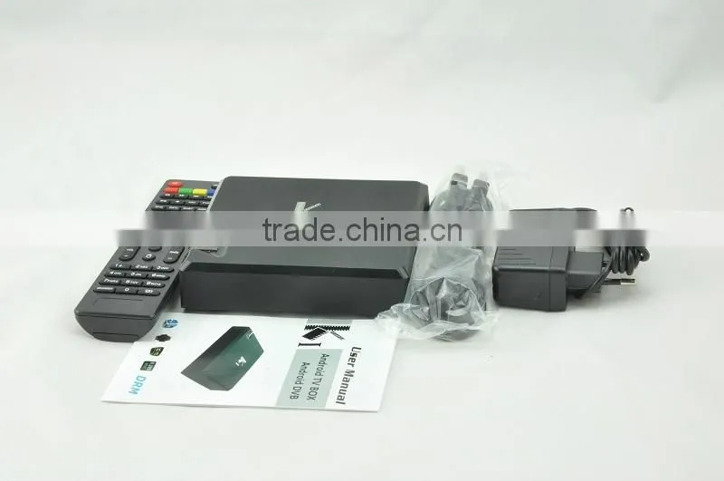 Acemax K1 home satellite tv receiver FTA receiver box quad core Amlogic S805 support CCCAM, NEWCAMD, BISS