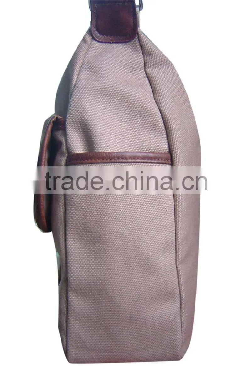 2016 best selling environmental friendly canvas messenger bag