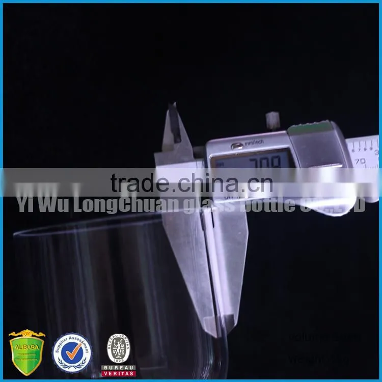 high-grade transparent glass dome