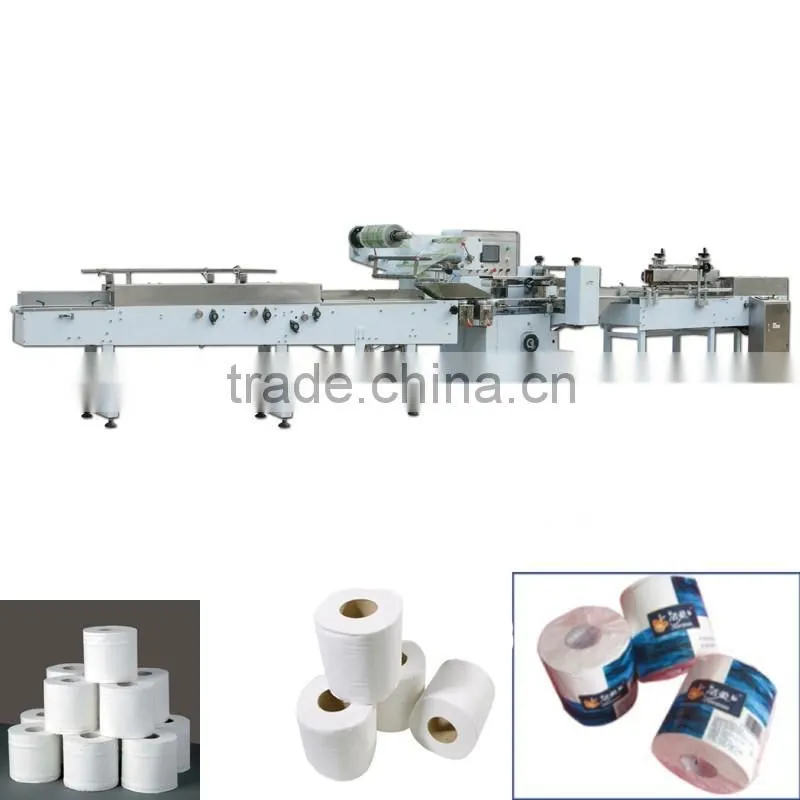 Automatic Quality Single Roll toilet Paper Packing Machine