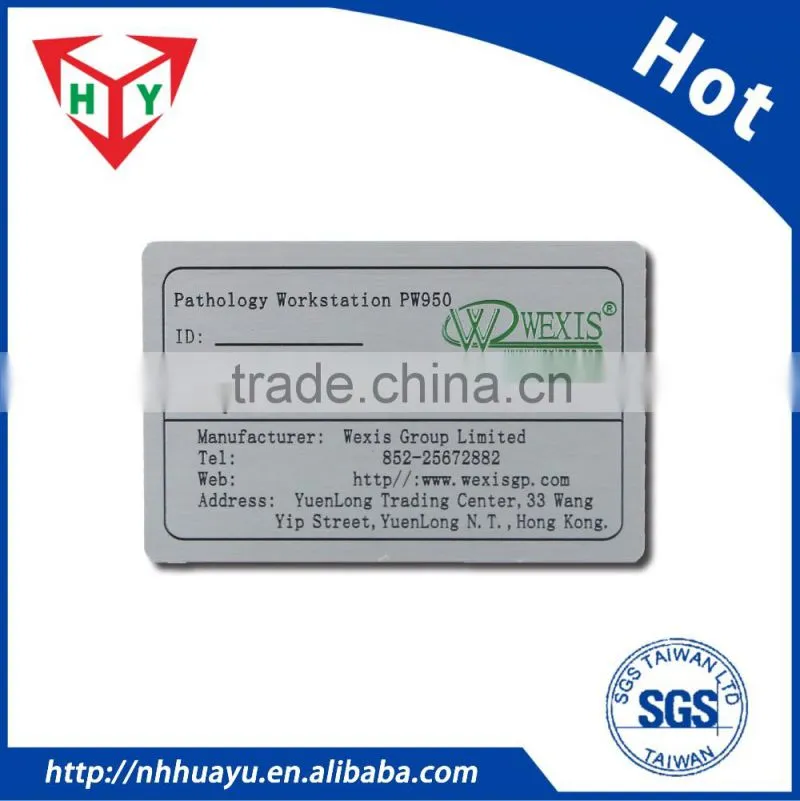 custom fitness equipment/ sports equipment/ Medical equipment/ golf metal tags