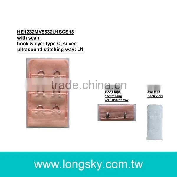 (HE1232) bra underwear hook & eye tape