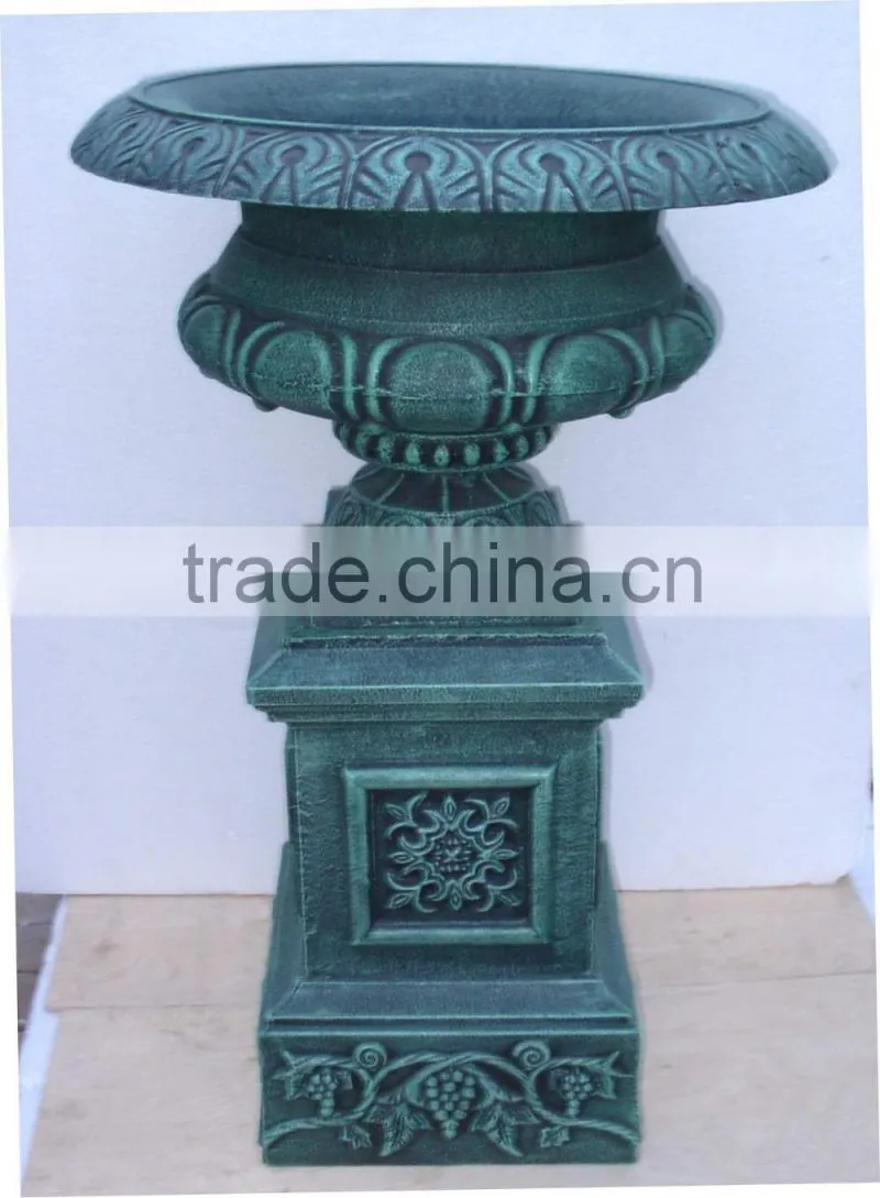 cast iron garden decoration flowerpot 116