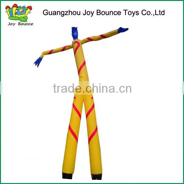 inflatable yellow air dancer for advertising , inflatable air dancer for hot sale